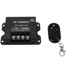 Μηχανισμός Dimmer με Controller για Ταινία LED Μονόχρωμη 10A 12-24V DC 30-31015